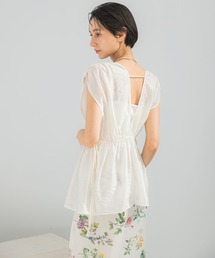 URBAN RESEARCH ROSSO WOMEN | ボタニカルジャガードジレトップス(その他トップス)