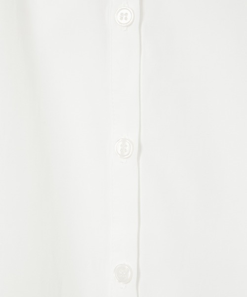 Muscat(マスカット)の「裾レースロングシャツ(シャツ/ブラウス・レディース・ブラック/ホワイト/ライトグリーン・F)」の22枚目の写真