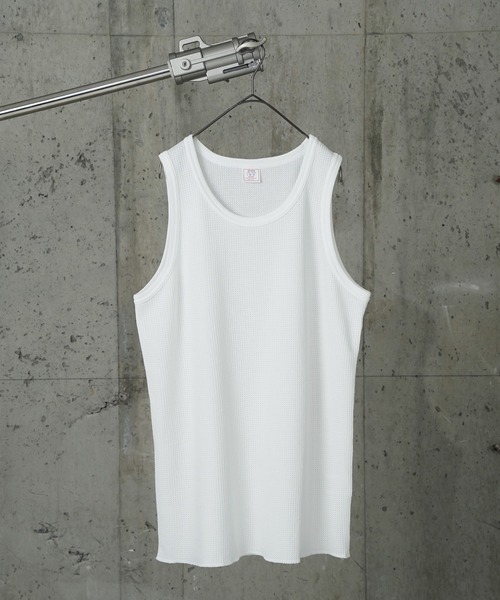 JEMORGAN(ジェーイーモーガン)の「"04"≪JEMORGAN≫パックT ワッフル タンクトップ(タンクトップ・メンズ・グレー/オフホワイト/ブラック・MEDIUM/LARGE/X-LARGE)」の12枚目の写真