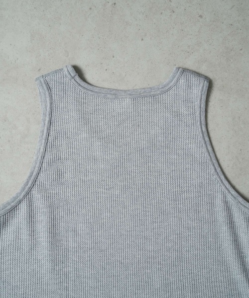 JEMORGAN(ジェーイーモーガン)の「"04"≪JEMORGAN≫パックT ワッフル タンクトップ(タンクトップ・メンズ・グレー/オフホワイト/ブラック・MEDIUM/LARGE/X-LARGE)」の5枚目の写真