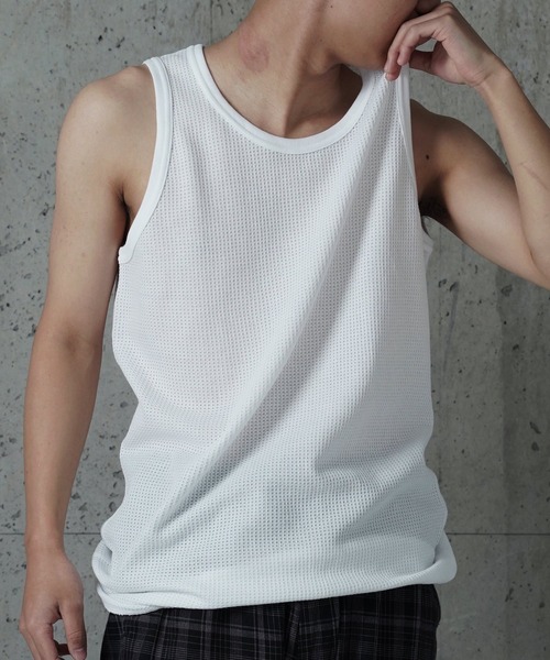 JEMORGAN(ジェーイーモーガン)の「"04"≪JEMORGAN≫パックT ワッフル タンクトップ(タンクトップ・メンズ・グレー/オフホワイト/ブラック・MEDIUM/LARGE/X-LARGE)」の19枚目の写真