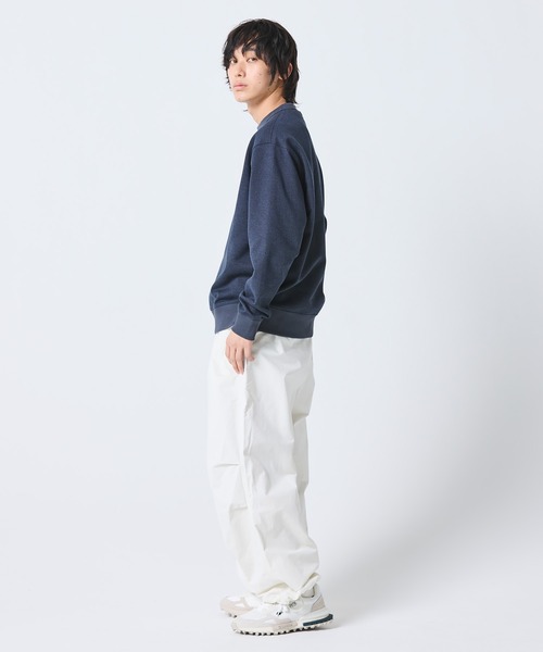 LACOSTE（ラコステ）の「メランジカラー ヘザー クルーネックスウェット（スウェット・メンズ・グレー/ブラック・3/2/4/5）」の14枚目の写真