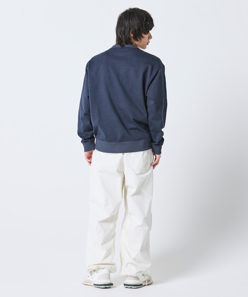 LACOSTE（ラコステ）の「メランジカラー ヘザー クルーネックスウェット（スウェット・メンズ・グレー/ブラック・3/2/4/5）」の15枚目の写真