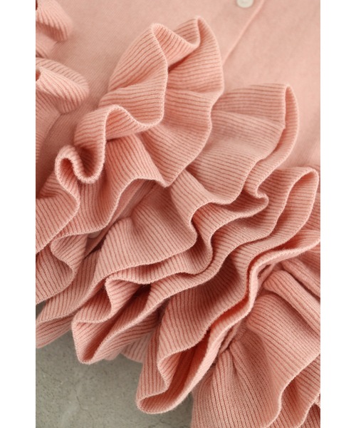 cawaii(カワイイ)の「淡いピンクのバレエチュチュフリルニットカーディガン(カーディガン/ボレロ・レディース・ピンク・FREE)」の16枚目の写真