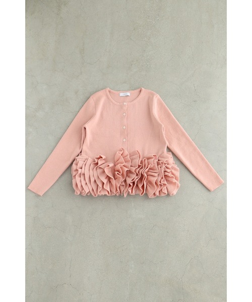 cawaii(カワイイ)の「淡いピンクのバレエチュチュフリルニットカーディガン(カーディガン/ボレロ・レディース・ピンク・FREE)」の8枚目の写真