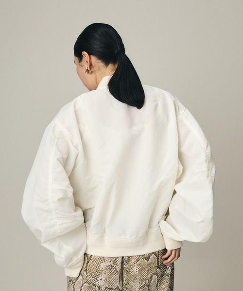 Chaos（カオス）の「Chaos(カオス)/ ◇REMI RELIEF◇別注MA-1ブルゾン（MA-1・レディース・カーキ/ホワイト・FREE）」の5枚目の写真