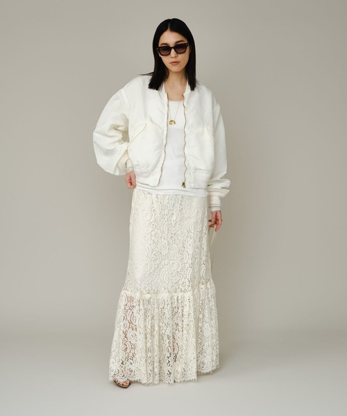 Chaos（カオス）の「Chaos(カオス)/ ◇REMI RELIEF◇別注MA-1ブルゾン（MA-1・レディース・カーキ/ホワイト・FREE）」の6枚目の写真