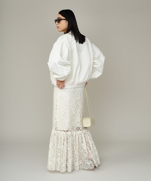 Chaos（カオス）の「Chaos(カオス)/ ◇REMI RELIEF◇別注MA-1ブルゾン（MA-1・レディース・カーキ/ホワイト・FREE）」の7枚目の写真