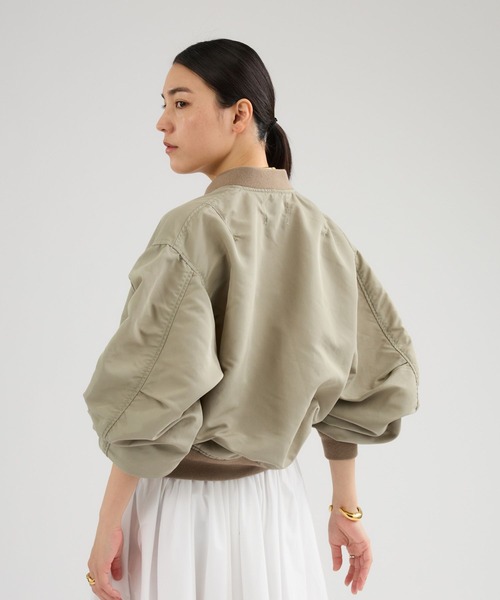 Chaos（カオス）の「Chaos(カオス)/ ◇REMI RELIEF◇別注MA-1ブルゾン（MA-1・レディース・カーキ/ホワイト・FREE）」の16枚目の写真