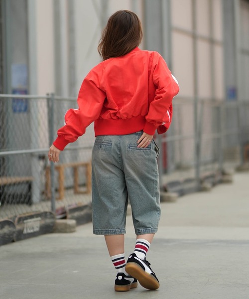 PUMA(プーマ)の「PUMA/プーマ ショート丈 トラックジャケット FUTURE.PUMA.ARCHIVE JKT 636853(その他アウター・レディース・レッド/ブラック・M)」の17枚目の写真