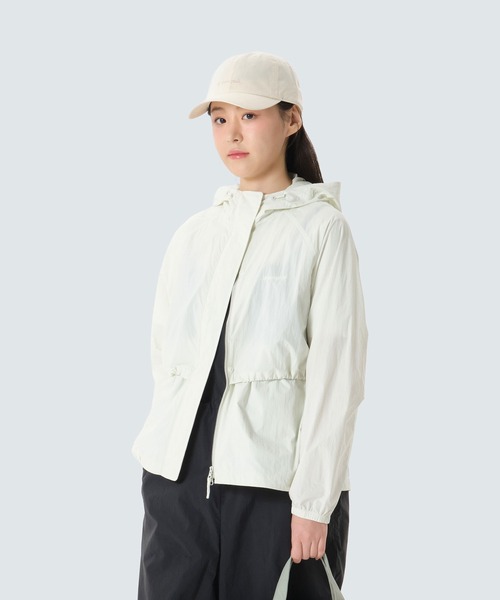Snow Peak（スノーピーク）の「Snow Peak / Light Taslan Women's Windbreaker ライトタスランレディースウィンドブレーカー 海外限定（ナイロンジャケット・レディース・ダークカーキ/ミント・L/M/S）」の18枚目の写真