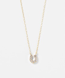 Jewel closet by L&Co.（ジュエルクローゼットバイエルアンドコー）の「K10 馬蹄 カラーストーン ネックレス（ネックレス）」