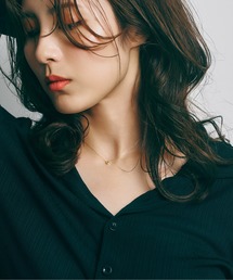 Jewel closet by L&Co.（ジュエルクローゼットバイエルアンドコー）の「K10 馬蹄 カラーストーン ネックレス（ネックレス）」