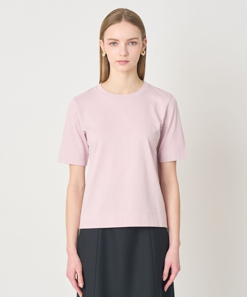 ANAYI(アナイ)の「コットン天竺半袖レギュラー プルオーバー(Tシャツ/カットソー・レディース・ブラック/ピンク/オフホワイト・38/36)」の18枚目の写真