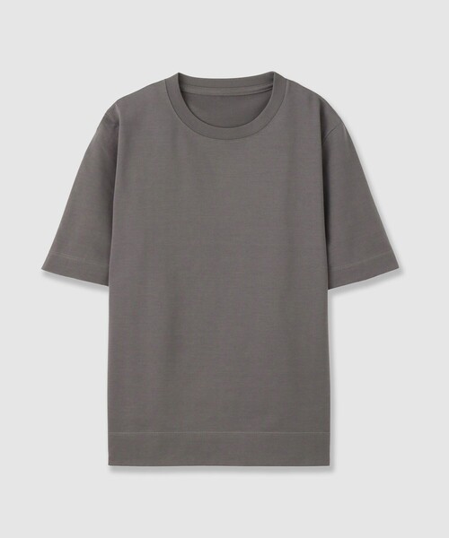 ANAYI（アナイ）の「コットン天竺半袖レギュラー プルオーバー（Tシャツ/カットソー・レディース・ブラック/ピンク/オフホワイト/チャコールグレー・38/36）」の13枚目の写真