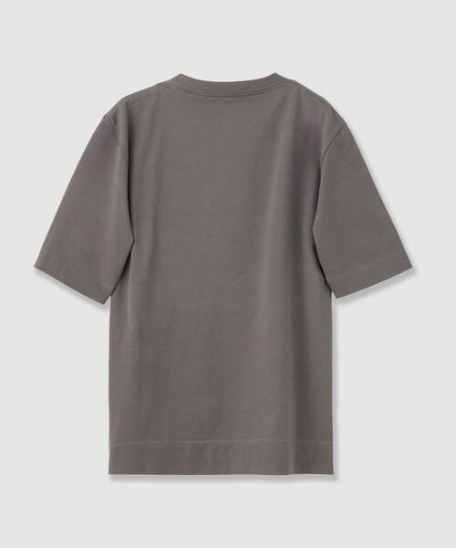 ANAYI（アナイ）の「コットン天竺半袖レギュラー プルオーバー（Tシャツ/カットソー・レディース・ブラック/ピンク/オフホワイト/チャコールグレー・38/36）」の14枚目の写真