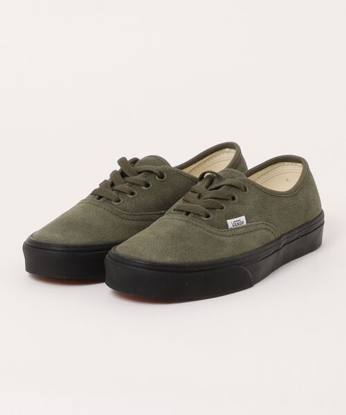 VANS(バンズ)の「VANS ヴァンズ AUTHENTIC オーセンティック VN000Z75GFB *S MOSSY OLV/B(スニーカー・メンズ・カーキ・12/11/10h/10/9h/9/8h/8/7h/7/6h/6/5h/5/4h)」の1枚目の写真
