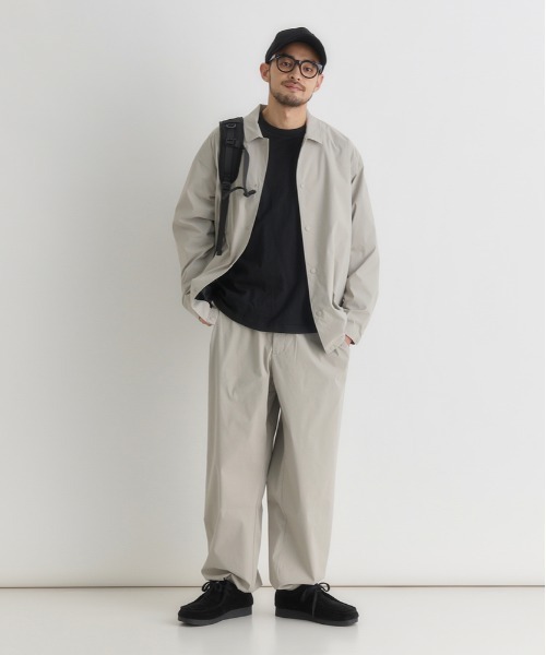 CAMP7(キャンプセブン)の「CAMP7(キャンプ7)アクティブテーパードパンツ(その他パンツ・メンズ・ブラック/ベージュ/ダークグレー・M/L/XL/S)」の7枚目の写真