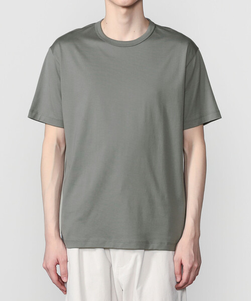 handvaerk(ハンドバーク)の「handvaerk | 60/2 クルーネック半袖Tシャツ SOLID MEN(Tシャツ/カットソー・メンズ・ブラック/ブラウン系その他/グレー系その他/ダークグレー/グリーン系その他/ホワイト・L/S/XL/M)」の9枚目の写真