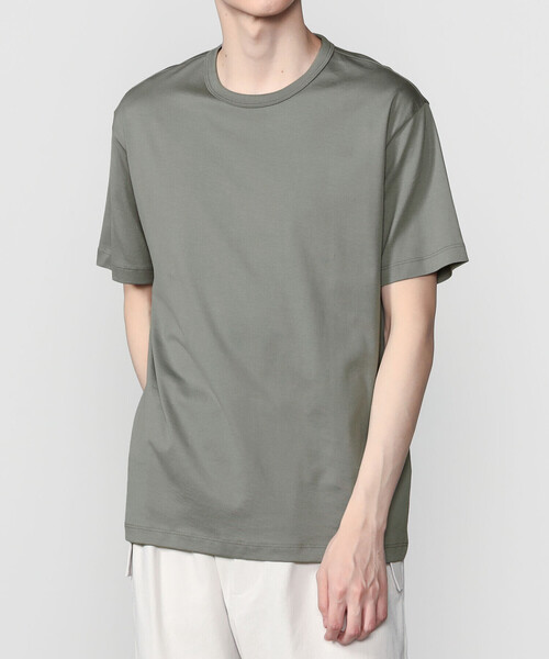 handvaerk(ハンドバーク)の「handvaerk | 60/2 クルーネック半袖Tシャツ SOLID MEN(Tシャツ/カットソー・メンズ・ブラック/ブラウン系その他/グレー系その他/ダークグレー/グリーン系その他/ホワイト・L/S/XL/M)」の13枚目の写真