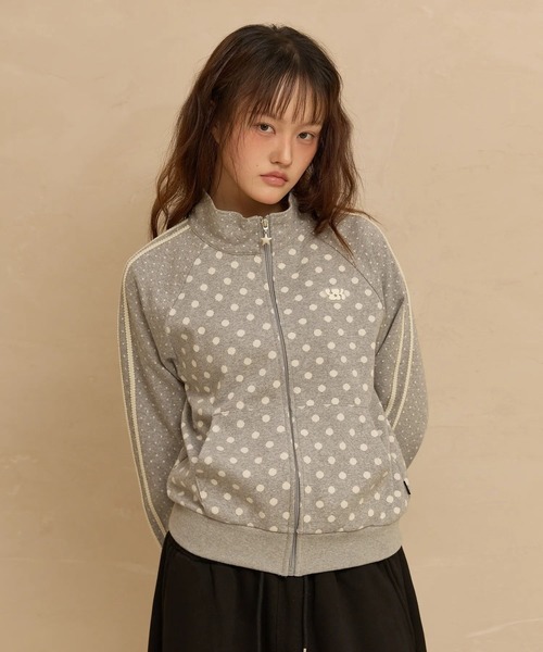 WaiKei(ワイケイ)の「Wai Kei/ドットラグランジップ(パーカー・レディース・ネイビー/グレー・FREE)」の21枚目の写真