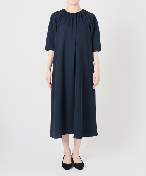 VERMEIL par iena（ヴェルメイユパーイエナ）の「ガルーダドビークロスバルーンワンピース（ワンピース・レディース・ブラック/ネイビー・FREE）」の21枚目の写真