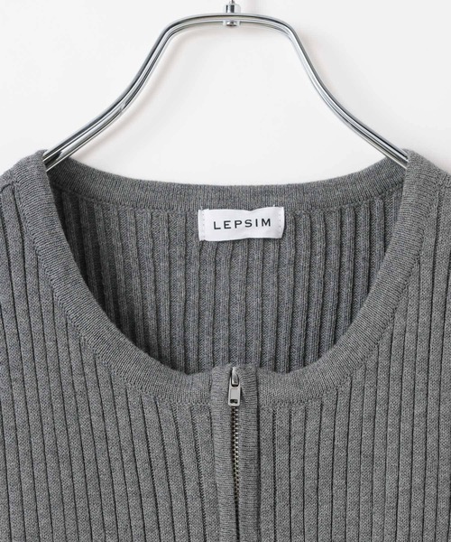LEPSIM（レプシィム）の「WZIPドッキングベスト　661521（ベスト・レディース・グレー/カーキブラウン/ブラック・FREE）」の11枚目の写真