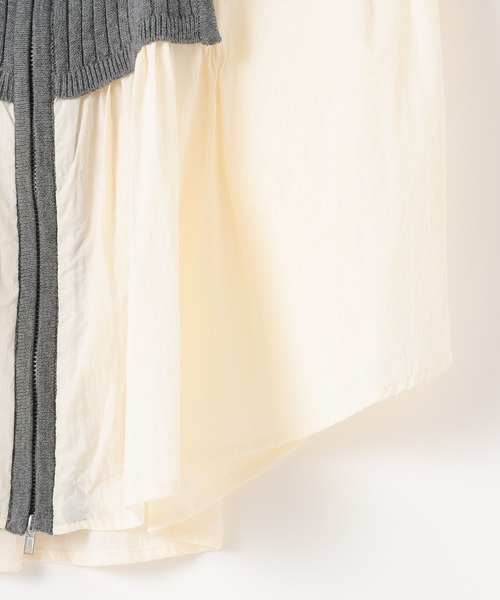 LEPSIM（レプシィム）の「WZIPドッキングベスト　661521（ベスト・レディース・グレー/カーキブラウン/ブラック・FREE）」の13枚目の写真