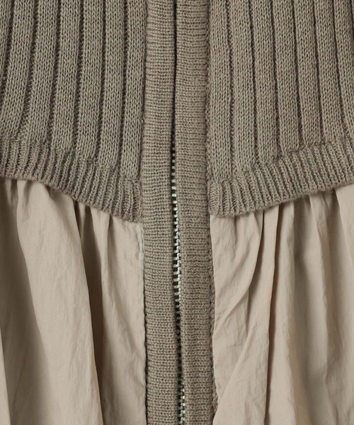 LEPSIM（レプシィム）の「WZIPドッキングベスト　661521（ベスト・レディース・グレー/カーキブラウン/ブラック・FREE）」の18枚目の写真