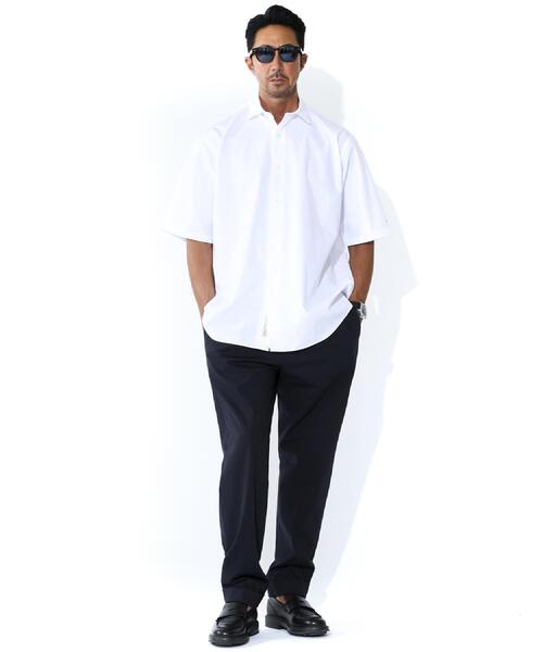 DRESSTERIOR（ドレステリア）の「【干場義雅×MOVB×DRESSTERIOR/ウォッシャブル】トリプルコラボ DUPLEX COTTON トラウザーズ（その他パンツ・メンズ・ネイビー・85/82/79/76）」の4枚目の写真