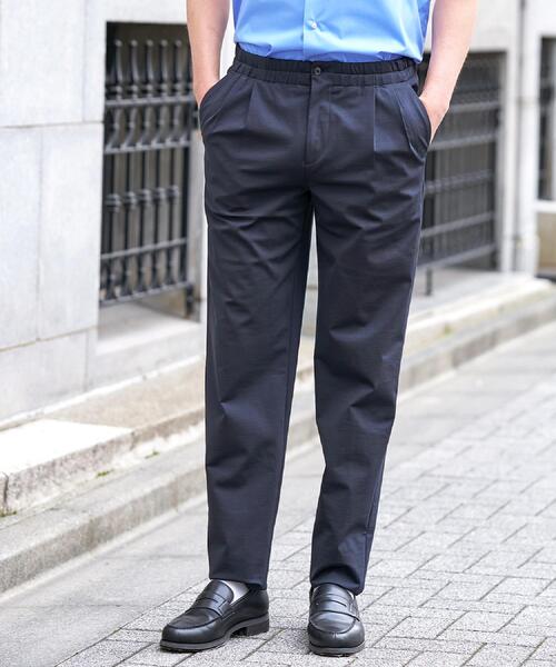 DRESSTERIOR（ドレステリア）の「【干場義雅×MOVB×DRESSTERIOR/ウォッシャブル】トリプルコラボ DUPLEX COTTON トラウザーズ（その他パンツ・メンズ・ネイビー・85/82/79/76）」の5枚目の写真