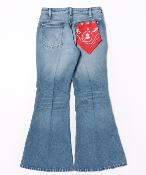 Lee(リー)の「Wrangler/ラングラー【US ORIGINAL】ベルボトムジーンズ(デニムパンツ・レディース・ブルー・X-SMALL/SMALL/MEDIUM)」の2枚目の写真