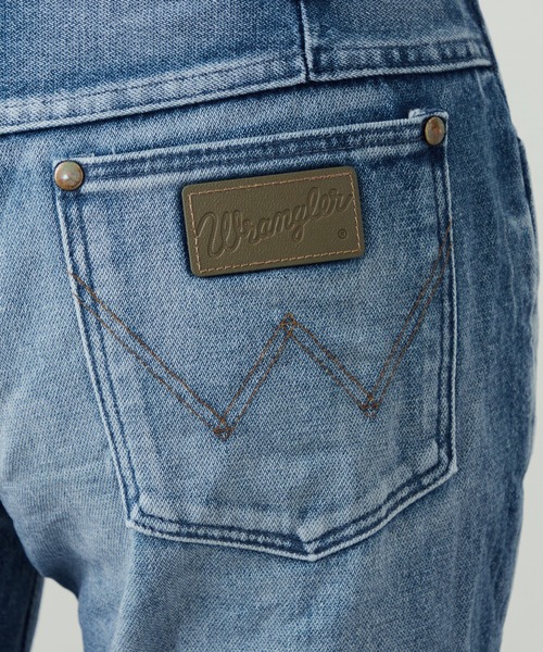Lee(リー)の「Wrangler/ラングラー【US ORIGINAL】ベルボトムジーンズ(デニムパンツ・レディース・ブルー・X-SMALL/SMALL/MEDIUM)」の9枚目の写真