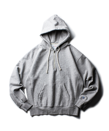 CLASSIC QUARTER ZIP HOODIE [MELANGE GREY]
