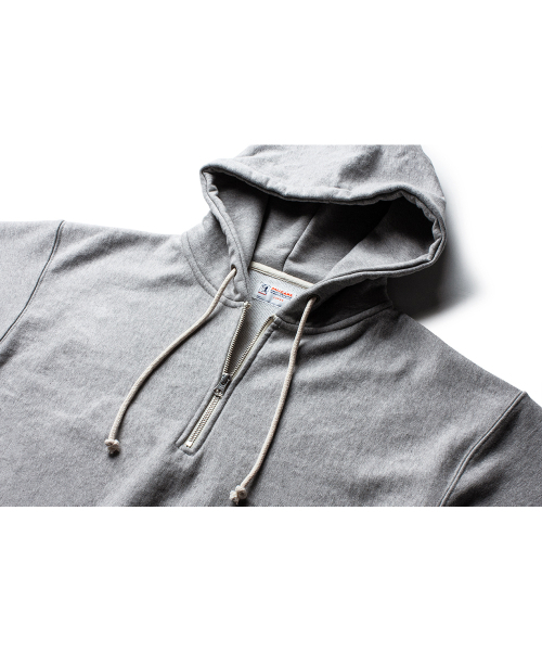 THE RESQ（ザーレスキュー）の「CLASSIC QUARTER ZIP HOODIE [MELANGE GREY]（パーカー・メンズ・その他・LARGE/X-LARGE/MEDIUM）」の8枚目の写真