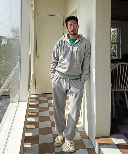 THE RESQ（ザーレスキュー）の「CLASSIC QUARTER ZIP HOODIE [MELANGE GREY]（パーカー・メンズ・その他・LARGE/X-LARGE/MEDIUM）」の4枚目の写真