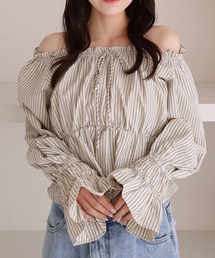 archives（アルシーヴ）の「２Ｗａｙオフショルブラウス（シャツ/ブラウス）」