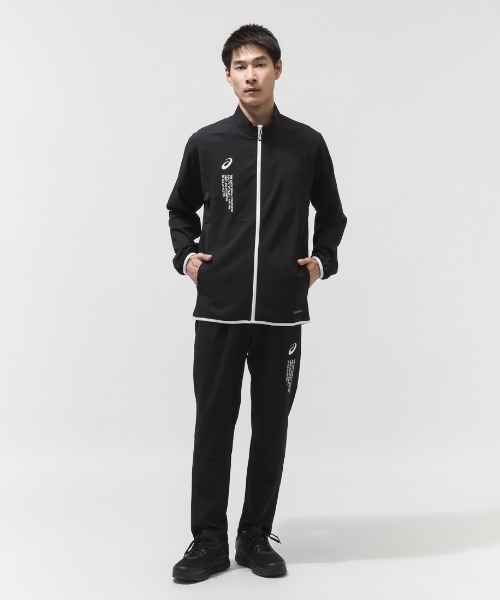 ASICS(アシックス)の「アシックス ASICS クールサマーウーブンパンツ(その他パンツ・メンズ・ブラック×ホワイト/ネイビー・M/L/LL)」の5枚目の写真