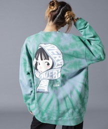 over print｜オーバープリント（メンズ）のスウェット（グリーン