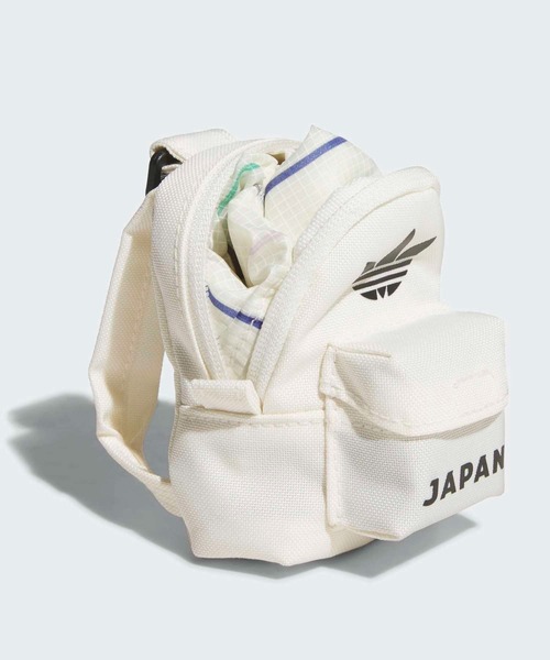 adidas（アディダス）の「アディダス サッカー日本代表 アウェイ サッカー パッカブルバッグ / アディダス adidas（エコバッグ/サブバッグ・メンズ・ホワイト・FREE）」の6枚目の写真
