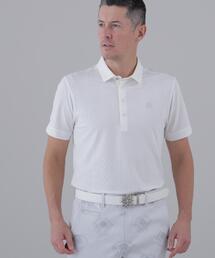 【St ANDREWS】縄柄リンクス半袖シャツ (MENS)