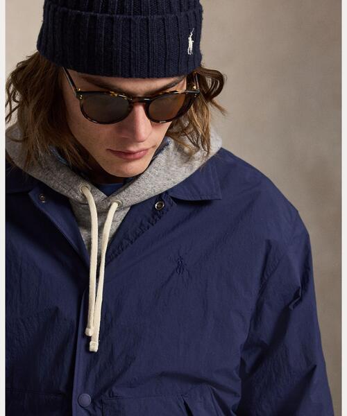 POLO RALPH LAUREN(ポロ ラルフ ローレン)の「Hayford コーチズ ジャケット(ブルゾン・メンズ・ネイビー系1・L/M)」の3枚目の写真