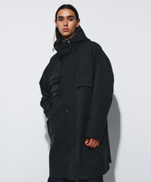 OUTPOCKET RAGLAN LONG WINDBREAKER - DARK GREEN