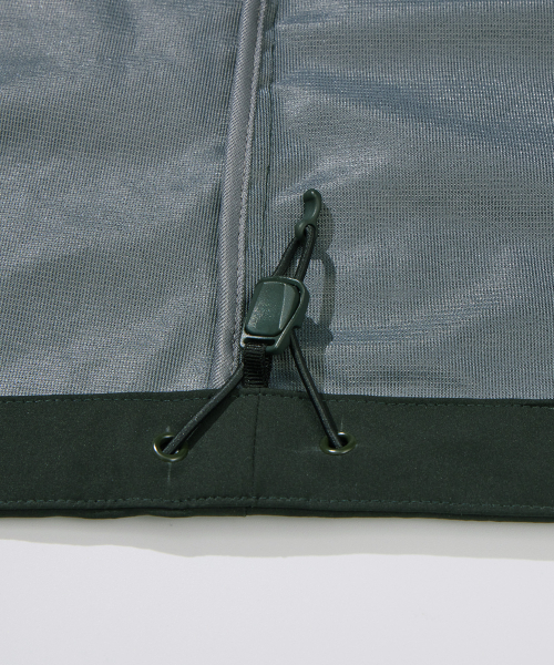 KALAPATTHAR（カラパタール）の「OUTPOCKET RAGLAN LONG WINDBREAKER - DARK GREEN（ナイロンジャケット・メンズ・その他・MEDIUM/LARGE）」の8枚目の写真