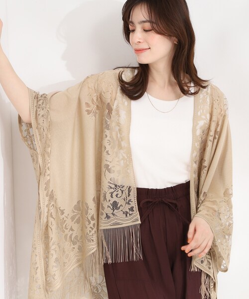 TICCA/ティッカ ウールファーポンチョ(ポンチョ)|TICCA(ティッカ TICCA/ティッカ ウールファーポンチョ(ポンチョ)|TICCA(ティッカ