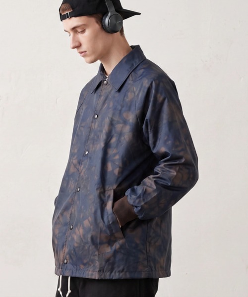 American Spirit Wear（アメリカンスピリットウェア）の「【T18】【ASW/AMERICAN SPIRIT WEAR/アメリカンスピリットウェア】Coach Jacket-1Color Tie-Dye（ブルゾン・メンズ・その他4/その他1/その他3・LARGE/MEDIUM）」の4枚目の写真