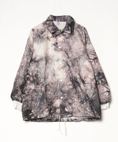American Spirit Wear（アメリカンスピリットウェア）の「【T18】【ASW/AMERICAN SPIRIT WEAR/アメリカンスピリットウェア】Coach Jacket-1Color Tie-Dye（ブルゾン・メンズ・その他4/その他1/その他3・LARGE/MEDIUM）」の7枚目の写真