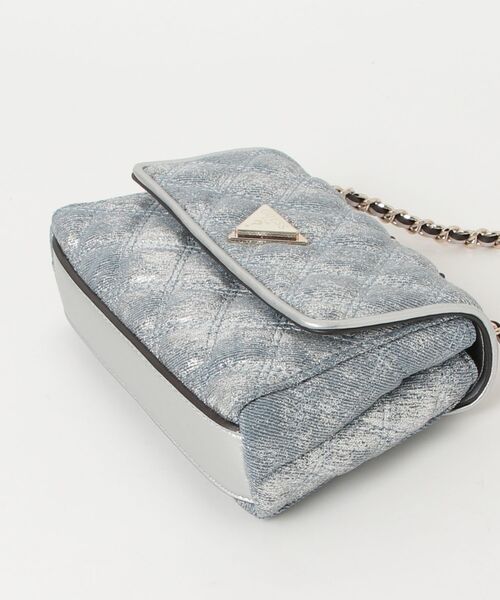 Guess（ゲス）の「GIULLY II Mini Convertible Flap（ショルダーバッグ・レディース・ライトブルー・ONE SIZE）」の13枚目の写真