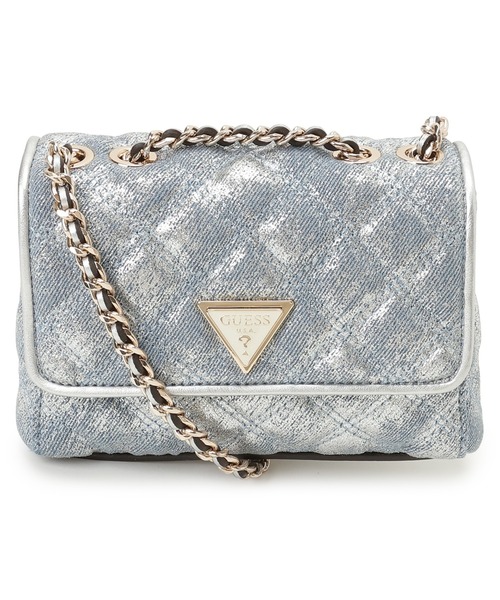 Guess（ゲス）の「GIULLY II Mini Convertible Flap（ショルダーバッグ・レディース・ライトブルー・ONE SIZE）」の2枚目の写真