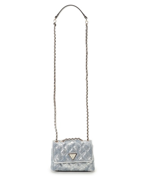 Guess（ゲス）の「GIULLY II Mini Convertible Flap（ショルダーバッグ・レディース・ライトブルー・ONE SIZE）」の5枚目の写真